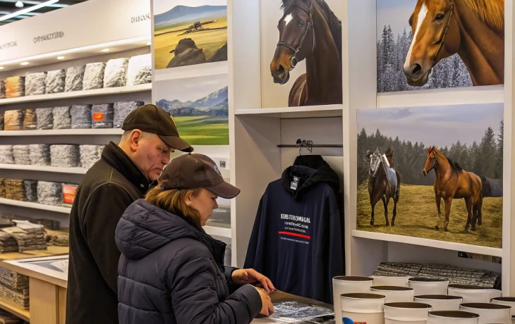 Россияне активно скупают товары с лошадьми перед Новым годом