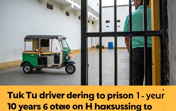 В Египте водителя тук-тука приговорили к 10 годам тюрьмы за преследование туристки