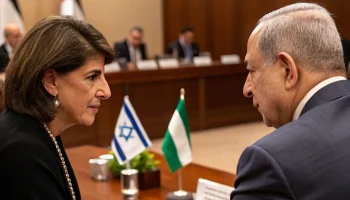 Мерц призвал Израиль сохранить путь к созданию палестинского государства