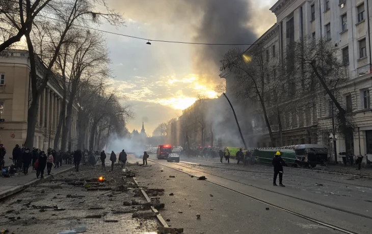 Вечером в Одессе произошёл взрыв на фоне объявленной воздушной тревоги Вечером в Одессе произошёл взрыв на фоне объявленной воздушной тревоги