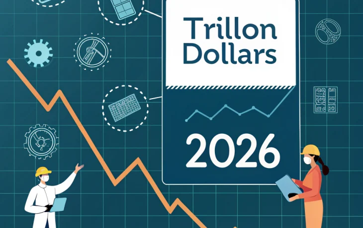 Мировой рынок чипов стремительно растёт и может приблизиться к триллиону долларов к 2026 году