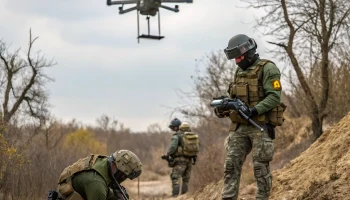 Десантники из Новороссийска с дронами расчистили минные поля на Ореховском направлении