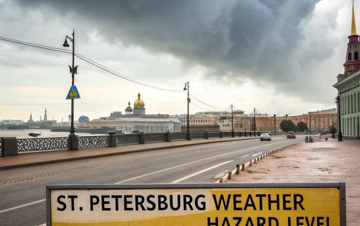 Жёлтый уровень опасности в Петербурге из-за снегопада, гололёда и сильного обледенения 24 ноября
