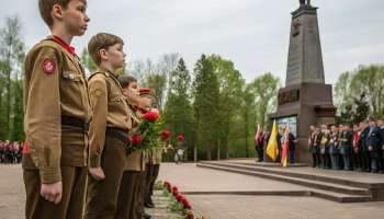 Суворовцы и юнармейцы почтили память разведчика Кузнецова и провели патриотическую акцию в Екатеринб